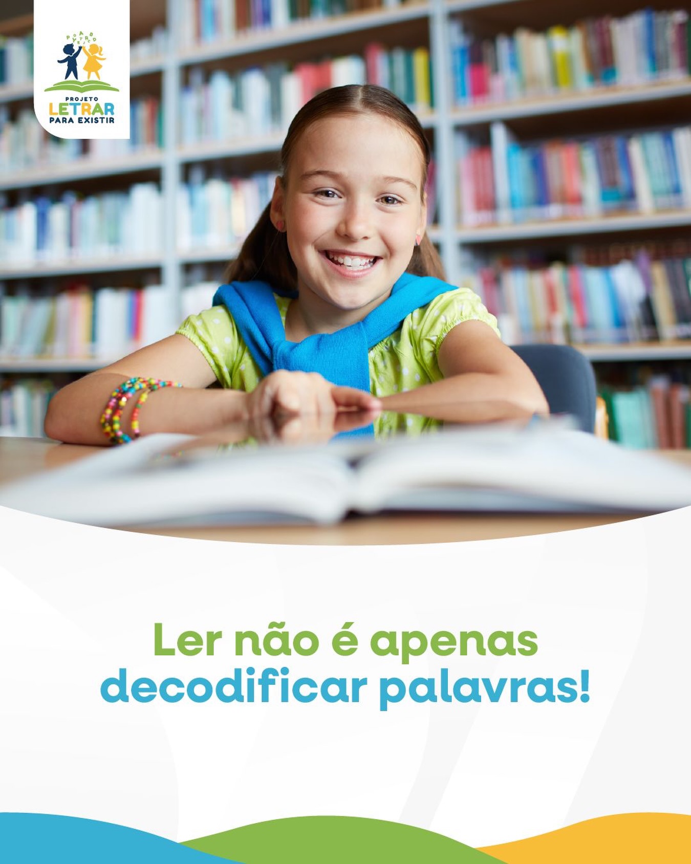 Crianças lendo
